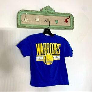 Golden State Warriors youth small graphic crewneck short sleeve T-shirt